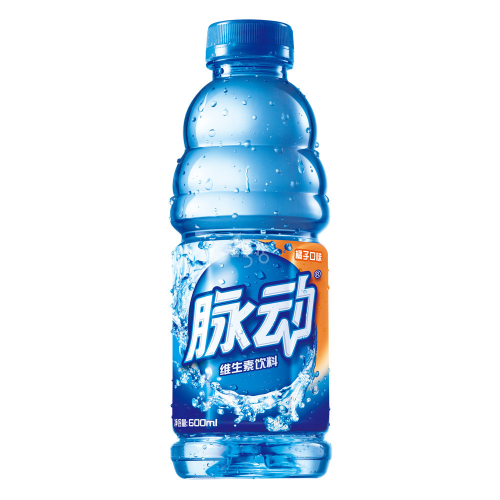 脉动【橘子】600ml 瓶